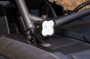 Polaris RZR XP Light Mounting Brackets - A-Pillar - Diode Dynamics - Stage Series - `14-`18
